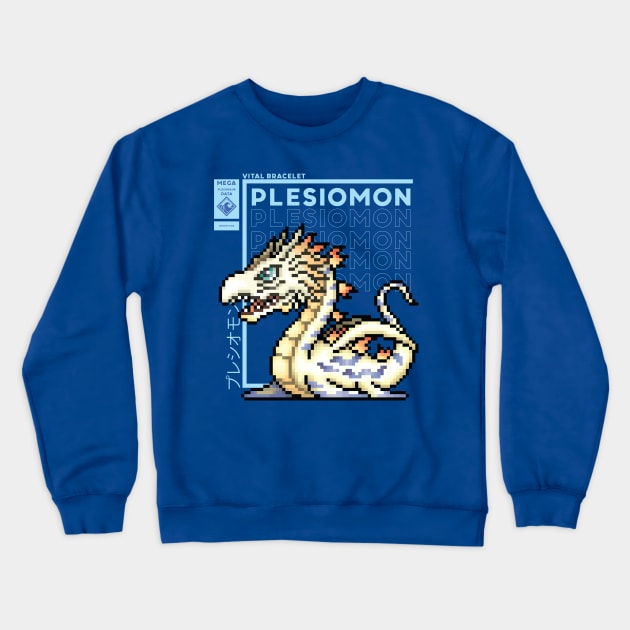 digimon vb plesiomon Crewneck Sweatshirt by DeeMON